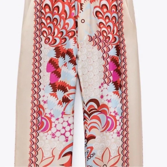 Colorful Pattern Pants - Picture 3 of 7